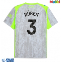 Manchester City Ruben Dias #3 Rezervni Dres 2025-26 Kratak Rukav